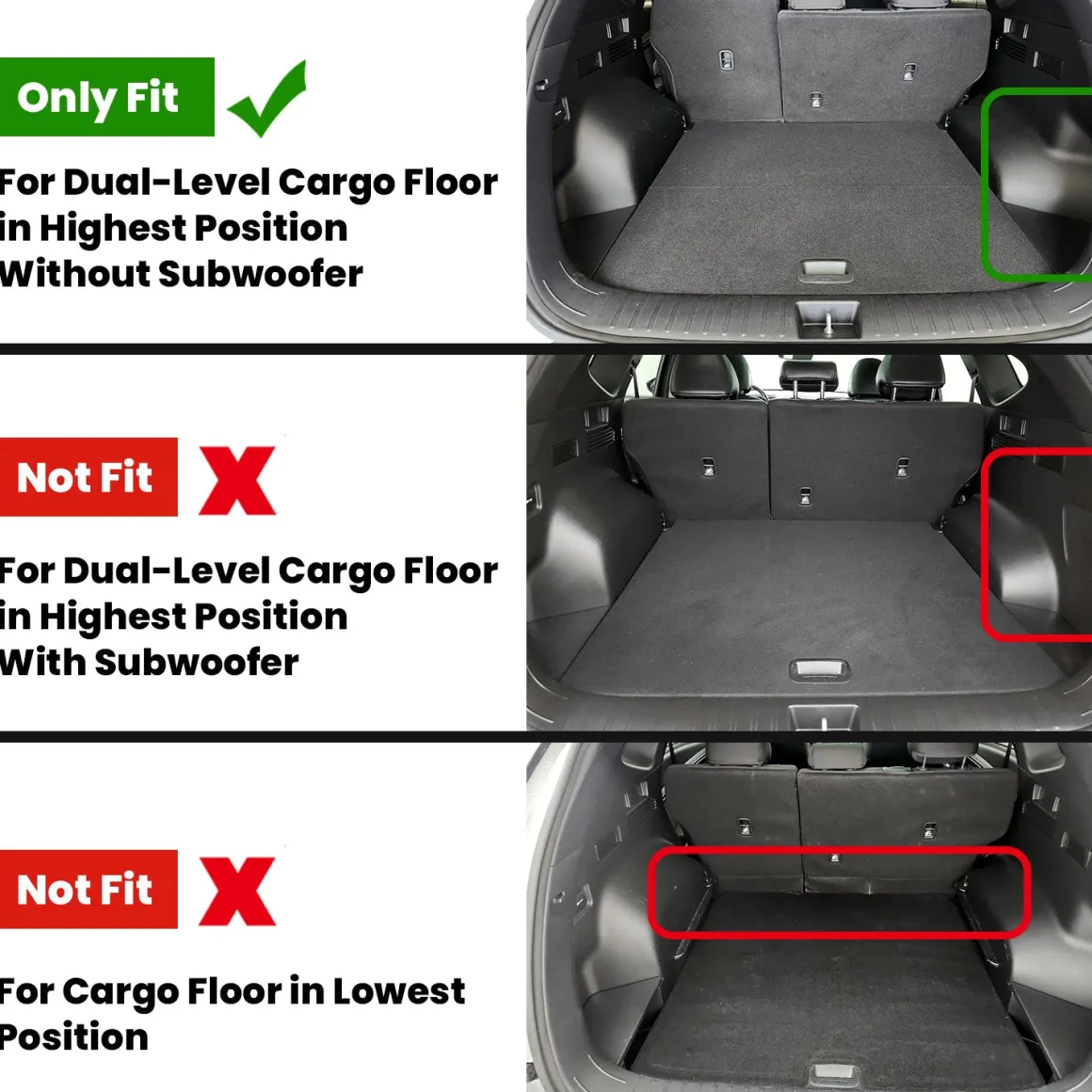 Fit for 2022-2026 Hyundai Tucson Floor Mats or Cargo Mat
