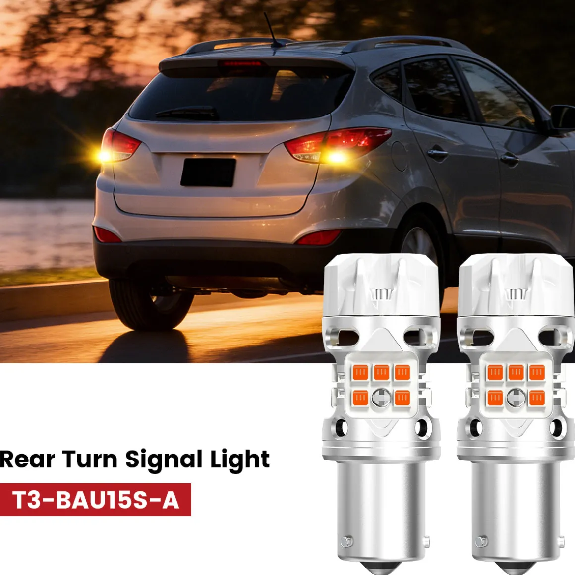 Fit for 2014-2015 Hyundai Tucson The Brightest LED Bulbs Upgrade