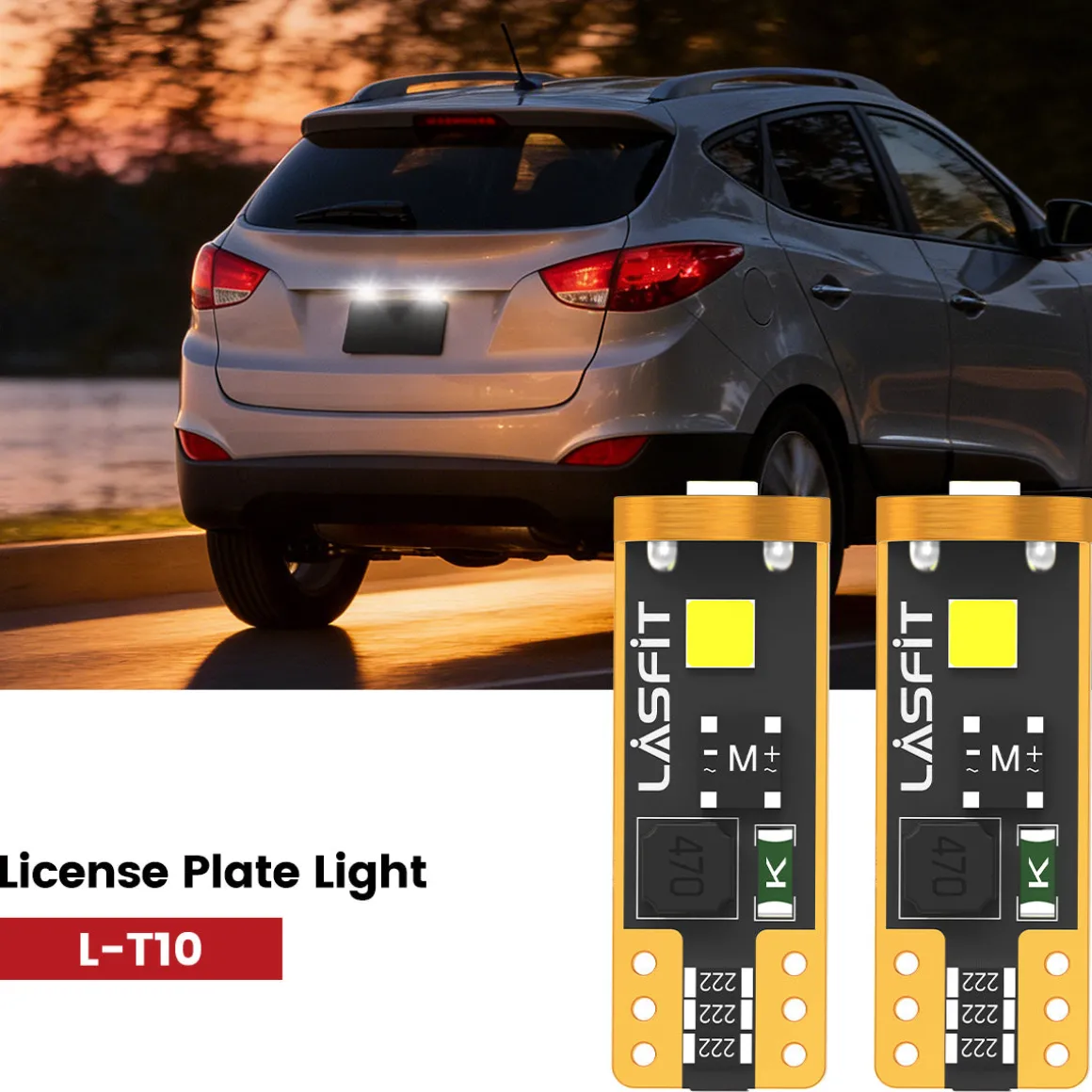 Fit for 2014-2015 Hyundai Tucson The Brightest LED Bulbs Upgrade