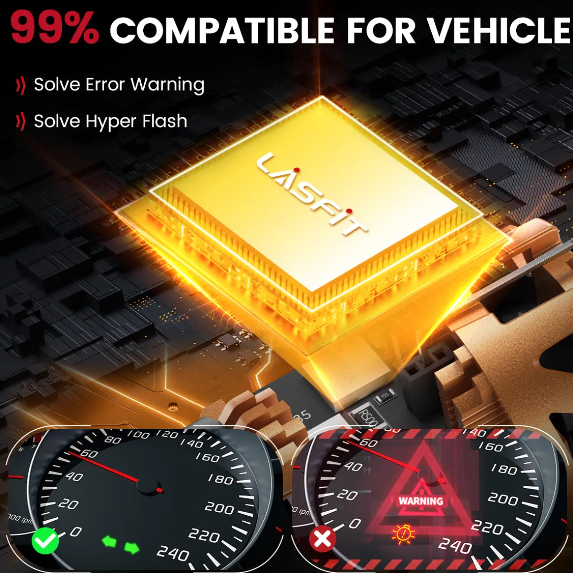 Fit for 2014-2015 Hyundai Tucson The Brightest LED Bulbs Upgrade