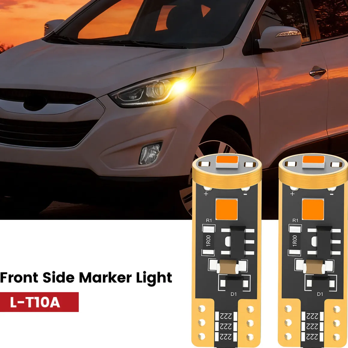 Fit for 2014-2015 Hyundai Tucson The Brightest LED Bulbs Upgrade