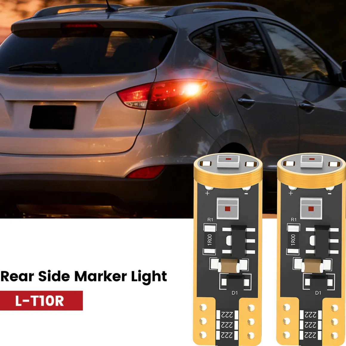 Fit for 2014-2015 Hyundai Tucson The Brightest LED Bulbs Upgrade