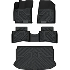 Fit for 2020-2026 Hyundai Venue Floor Mats & Cargo Mat, Fit Upper Cargo Only