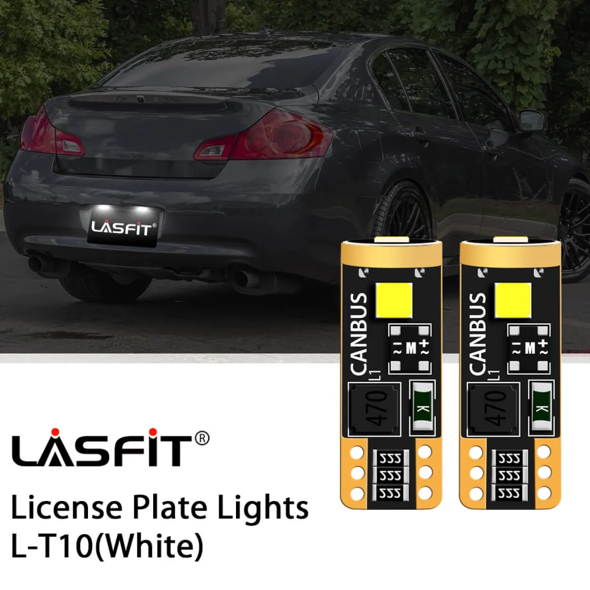Fit for 2006-2008 Infiniti G35 D2S D2R HID to LED Bulbs Exterior Interior Lights