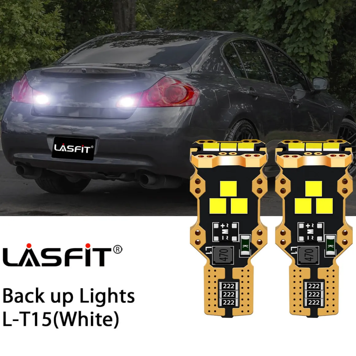 Fit for 2006-2008 Infiniti G35 D2S D2R HID to LED Bulbs Exterior Interior Lights