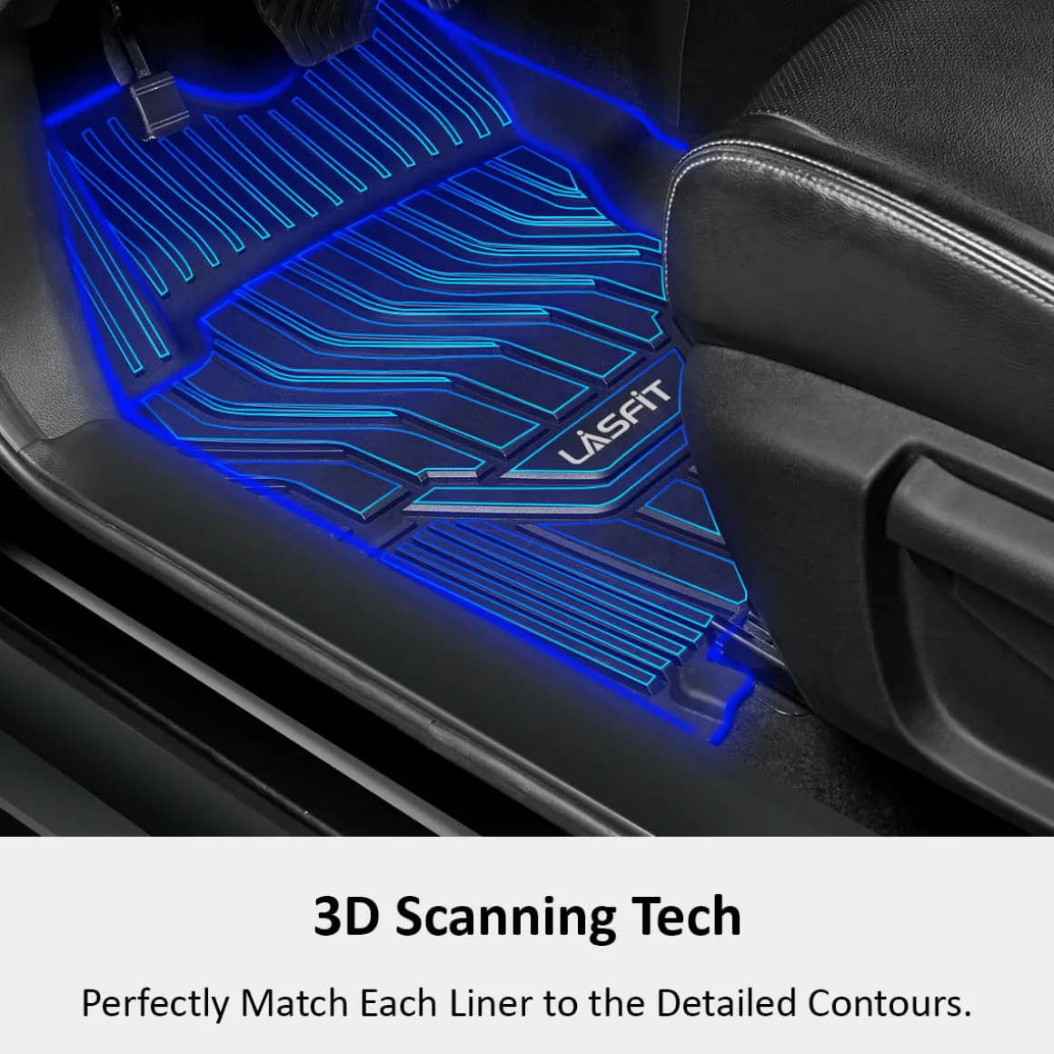 Fit for 2011-2013 Infiniti QX56 Custom Floor Mats TPE Material 1st & 2nd Row Seat