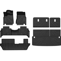 Fit for 2025-2026 Infiniti QX80 Floor Mats or Cargo Mat & Seatback Mats, Not Compatible with Models Equipped with Cargo Shelf