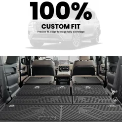 Fit for 2025-2026 Infiniti QX80 Floor Mats or Cargo Mat & Seatback Mats, Not Compatible with Models Equipped with Cargo Shelf