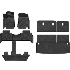 Fit for 2025-2026 Infiniti QX80 Floor Mats or Cargo Mat & Seatback Mats, Not Compatible with Models Equipped with Cargo Shelf