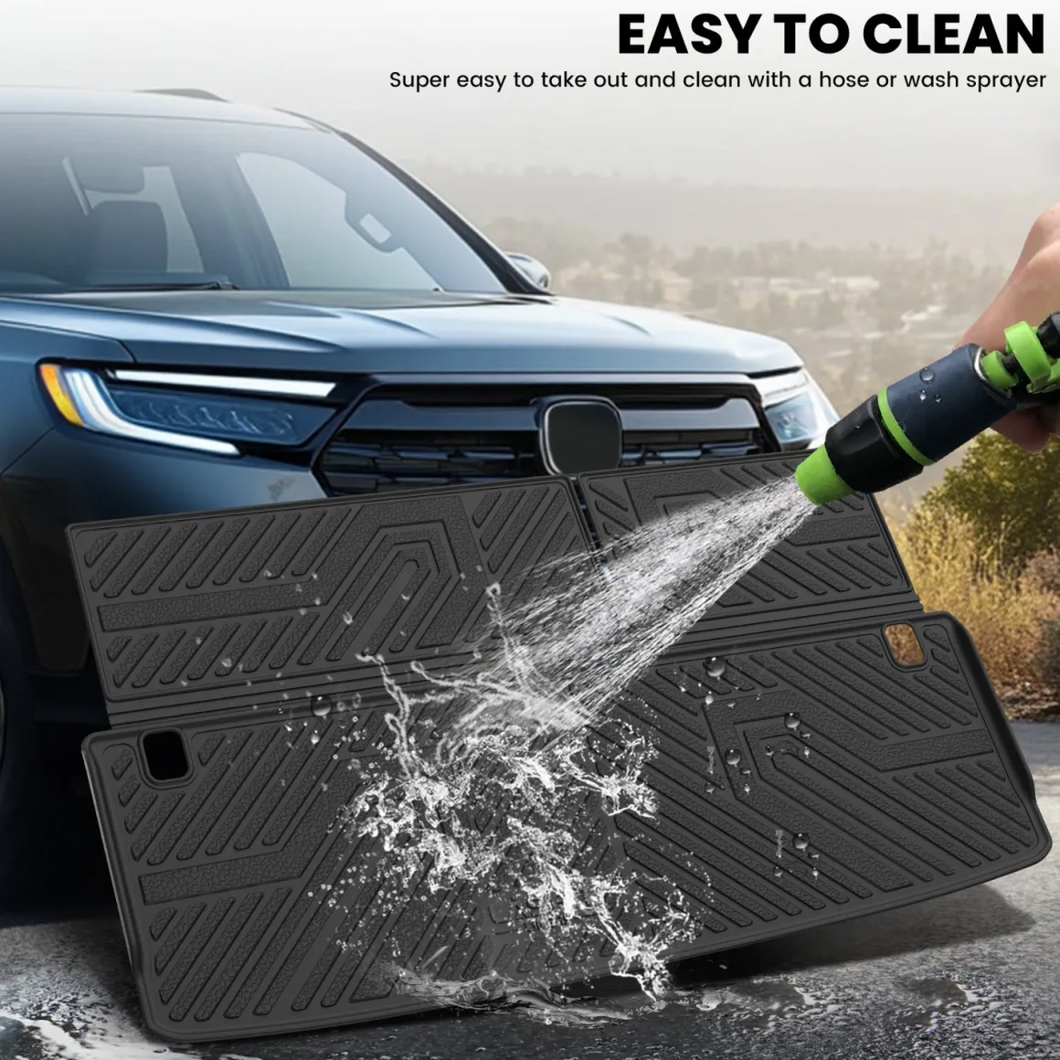 Fit for 2025-2026 Infiniti QX80 Floor Mats or Cargo Mat & Seatback Mats, Not Compatible with Models Equipped with Cargo Shelf