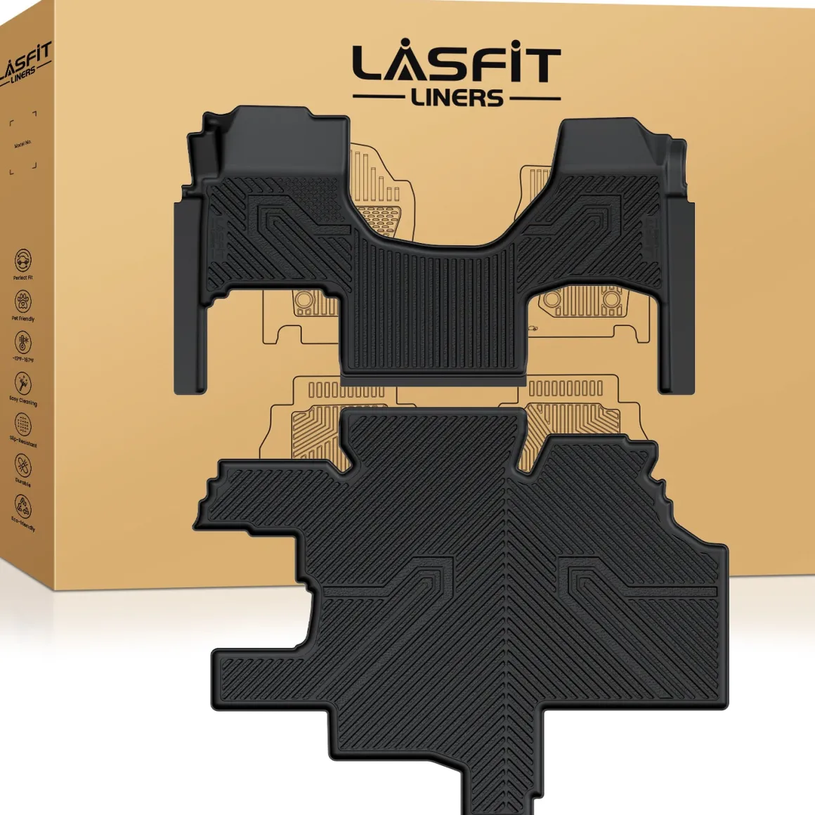 Fit for 2017-2026 International LT Floor Mats, Only Fit Sleeper Cab