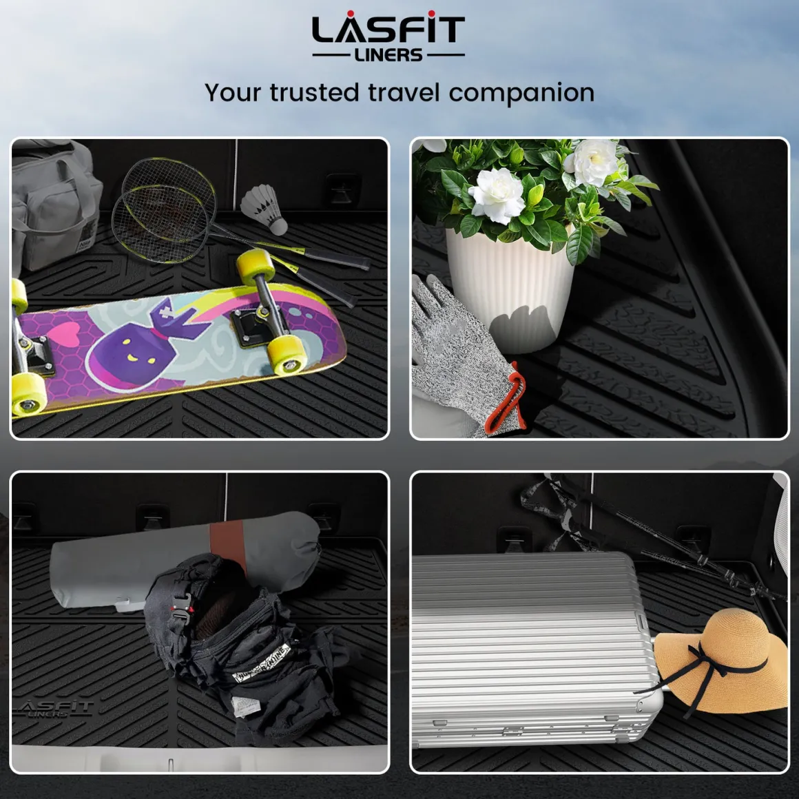 Fit for 2015 Jeep Cherokee Floor Mats, Fit Non-raised Dead Pedal ONLY