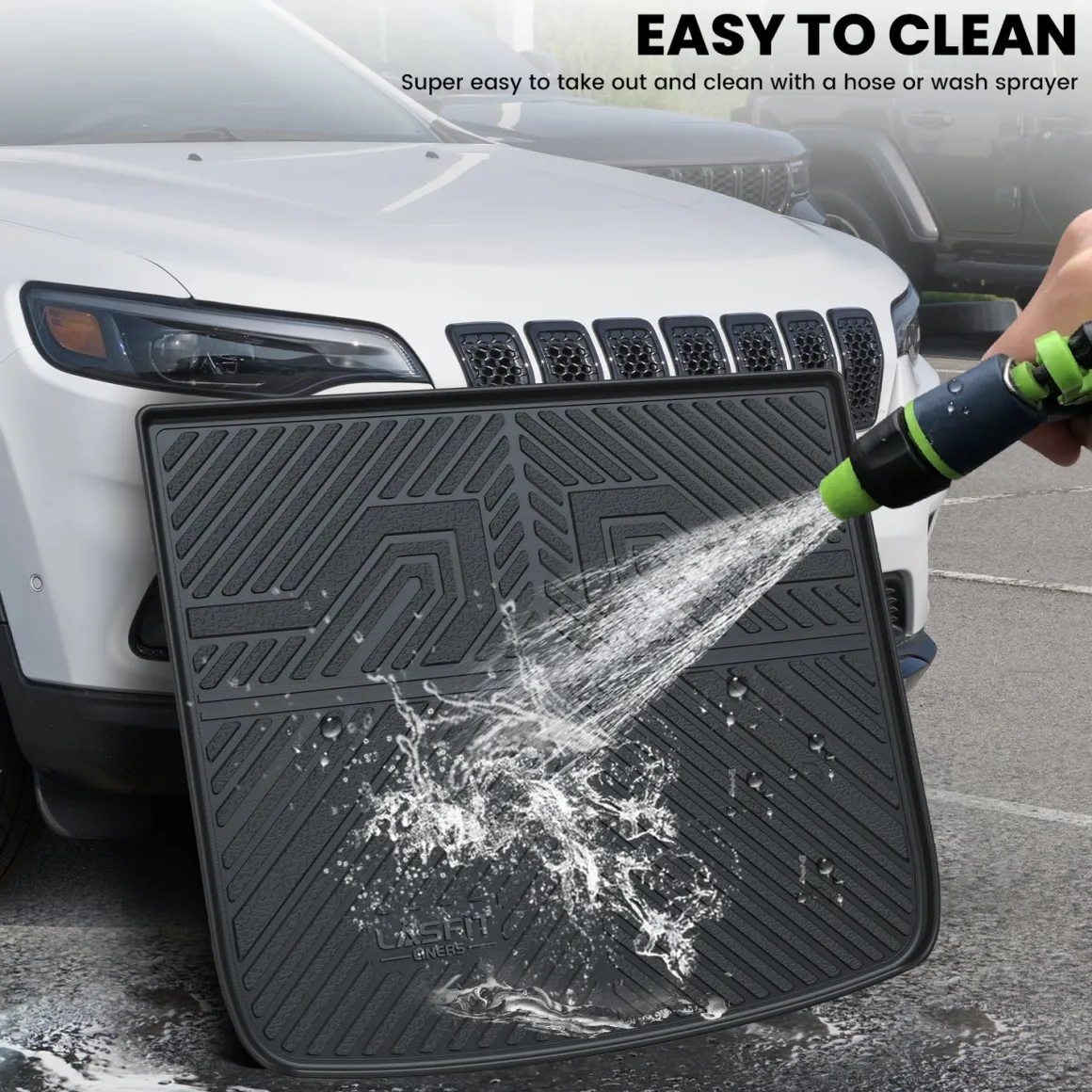 Fit for 2015 Jeep Cherokee Floor Mats, Fit Non-raised Dead Pedal ONLY