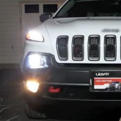 Fit for 2014-2016 Jeep Cherokee The Brightest LED Bulbs Upgrade | Tested and Verified