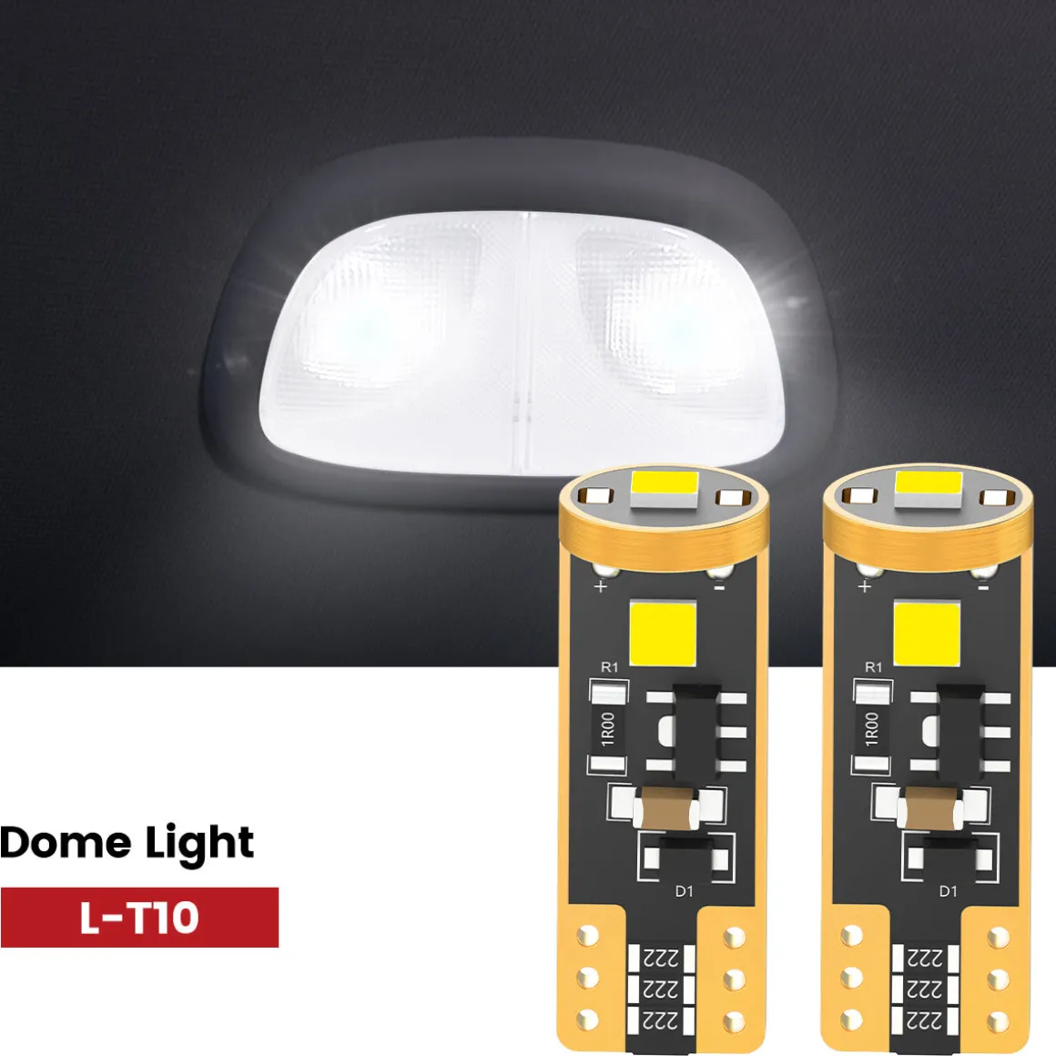 Fit for 2014-2016 Jeep Cherokee The Brightest LED Bulbs Upgrade | Tested and Verified