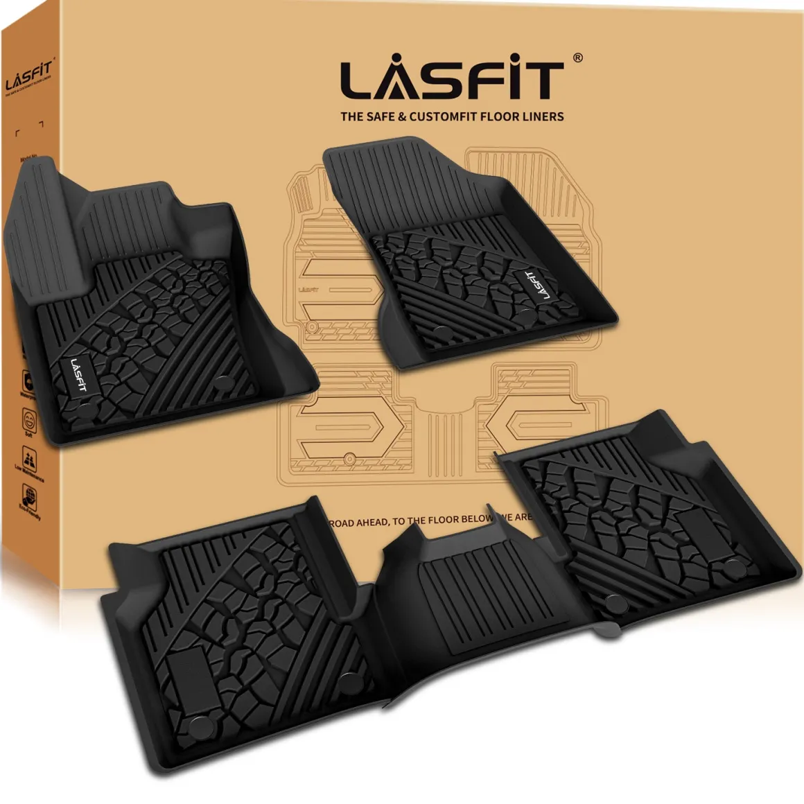 Fit for 2017-2026 Jeep Compass Floor Mats or Cargo Mat