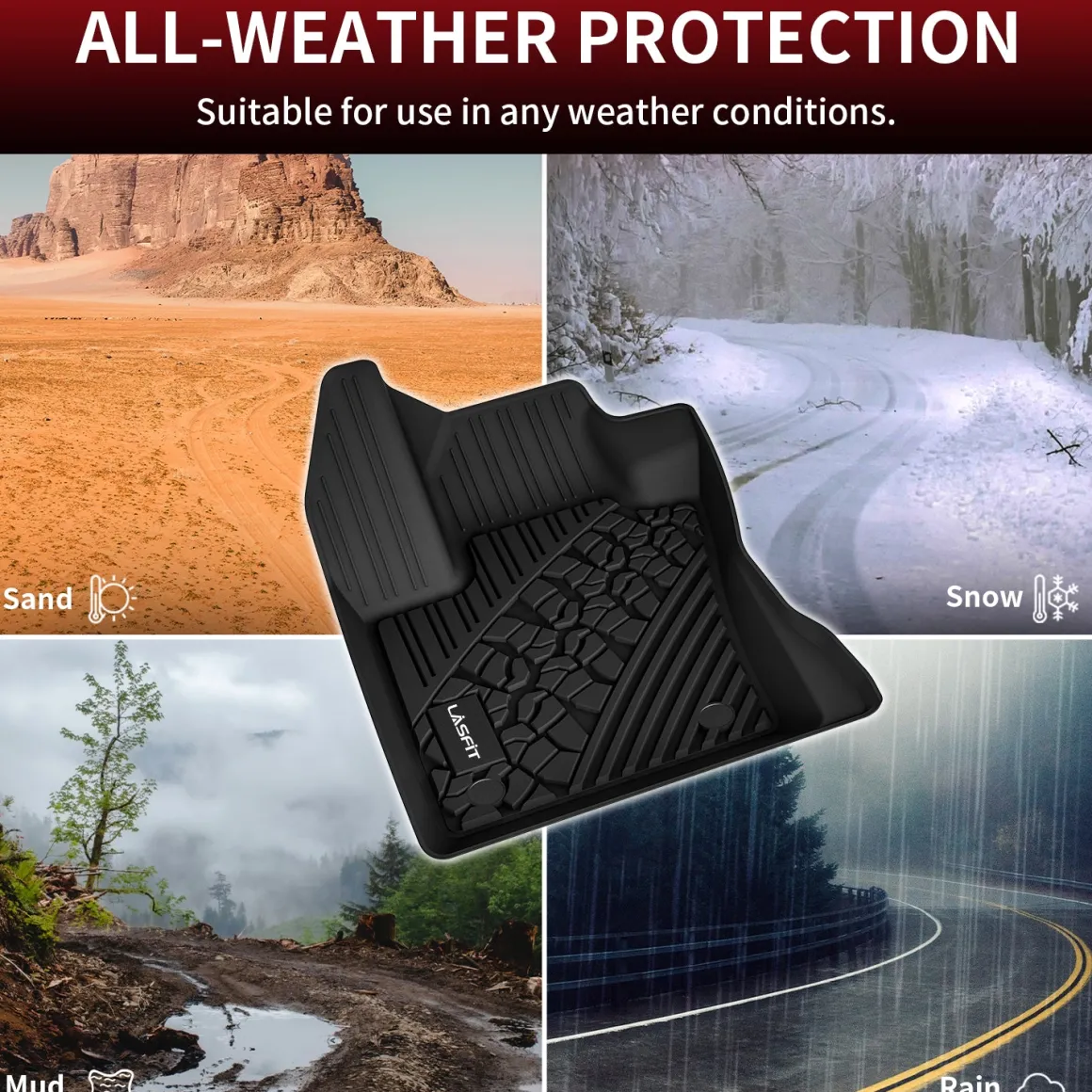 Fit for 2017-2026 Jeep Compass Floor Mats or Cargo Mat