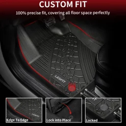 Fit for 2017-2026 Jeep Compass Floor Mats or Cargo Mat