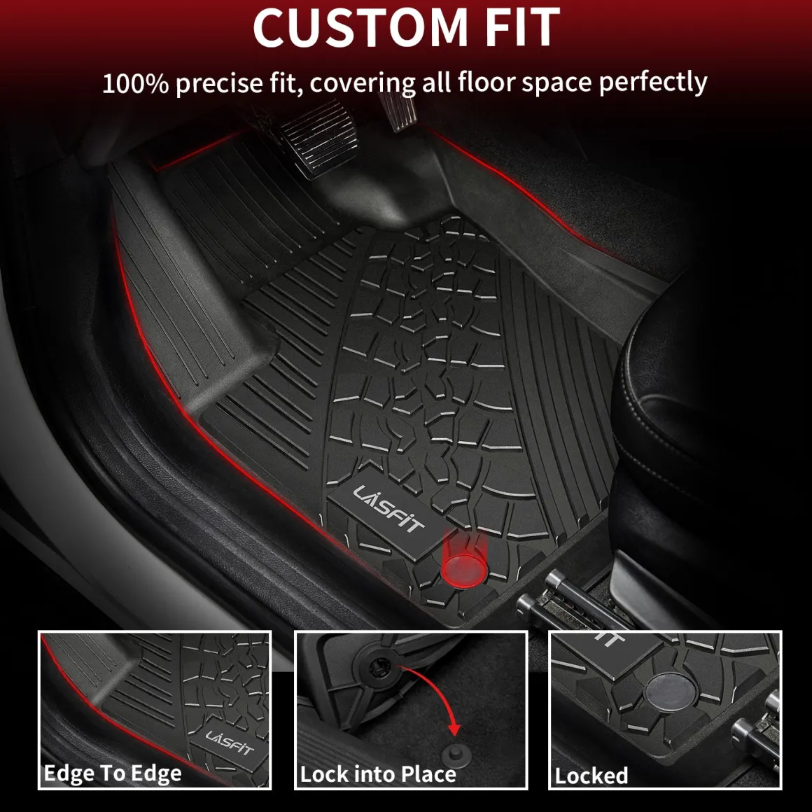 Fit for 2017-2026 Jeep Compass Floor Mats or Cargo Mat
