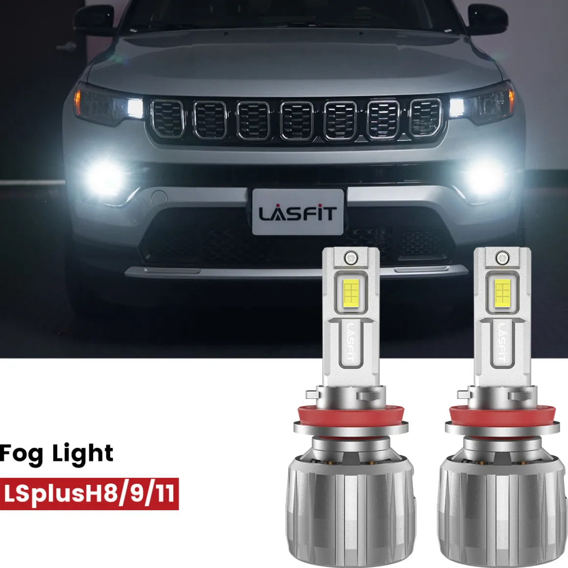 Fit for 2022-2025 Jeep Compass The Brightest LED Bulbs Upgrade