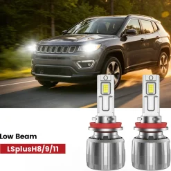 Fit for 2018-2021 Jeep Compass The Brightest LED Bulbs Upgrade