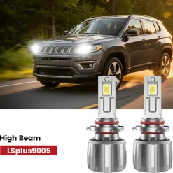Fit for 2018-2021 Jeep Compass The Brightest LED Bulbs Upgrade