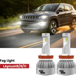 Fit for 2018-2021 Jeep Compass The Brightest LED Bulbs Upgrade