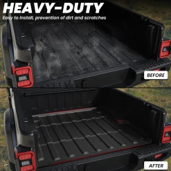 Fit for 2020-2026 Jeep Gladiator 5FT Truck Bed Mat or Tailgate Mat