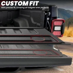 Fit for 2020-2026 Jeep Gladiator 5FT Truck Bed Mat or Tailgate Mat