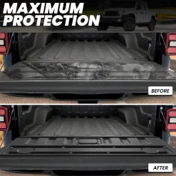 Fit for 2020-2026 Jeep Gladiator 5FT Truck Bed Mat or Tailgate Mat