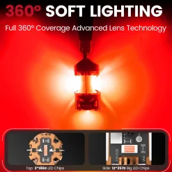 Fit for 2020-2025 Jeep Gladiator The Brightest LED Bulbs Upgrade | Tested and Verified