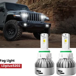 Fit for 2020-2025 Jeep Gladiator The Brightest LED Bulbs Upgrade | Tested and Verified