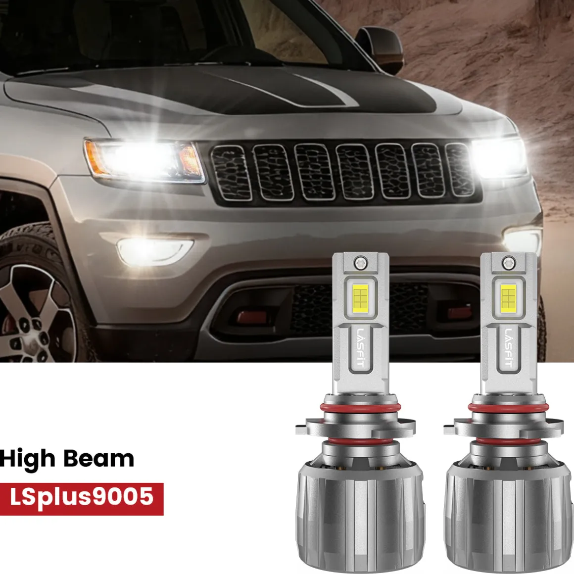 Fit for 2014-2016 Jeep Grand Cherokee LED Bulbs Upgrade | Tested and Verified