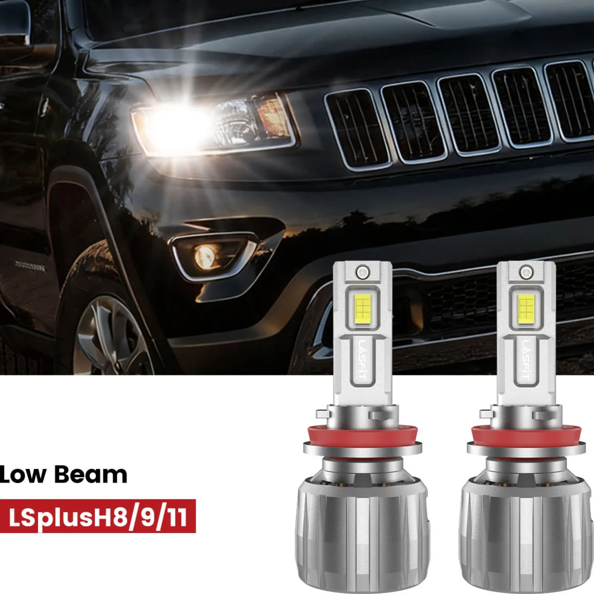 Fit for 2014-2016 Jeep Grand Cherokee LED Bulbs Upgrade | Tested and Verified