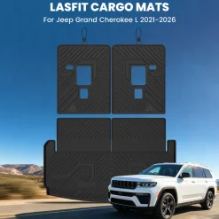 Fit for 2021-2026 Jeep Grand Cherokee L Floor Mats or Cargo Mat