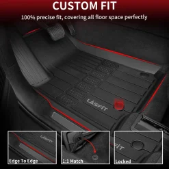 Fit for 2021-2026 Jeep Grand Cherokee L Floor Mats or Cargo Mat
