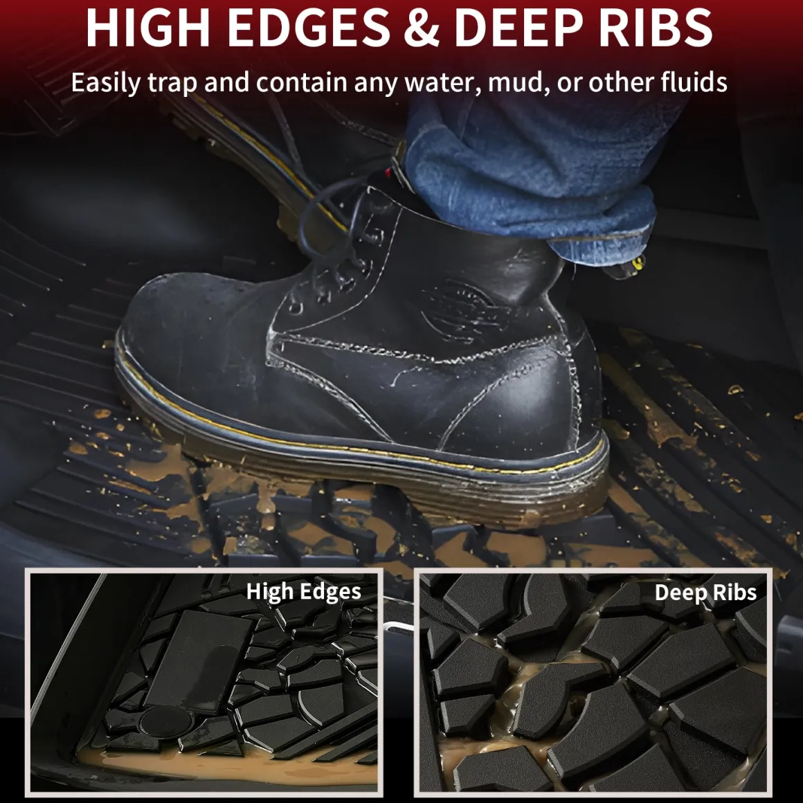 Fit for 2016-2022 Jeep Grand Cherokee WK Floor Mats or Cargo Mats