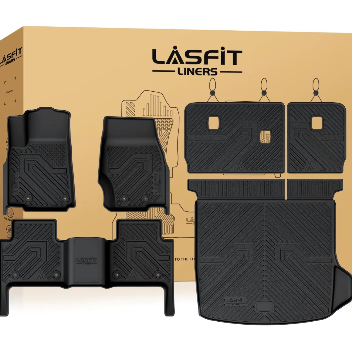 Fit for 2022-2026 Jeep Grand Cherokee WL & 4xe (2022-2025) Floor Mats or Cargo Mat