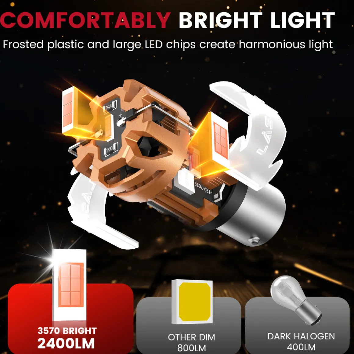Fit for 2015-2018 Jeep Renegade The Brightest LED Bulbs Upgrade