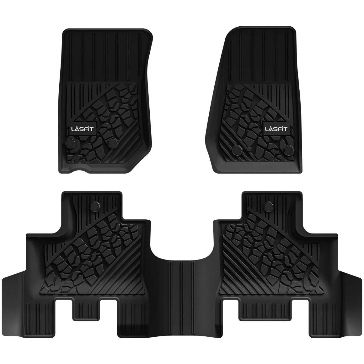 Fit for 2014-2018 Jeep Wrangler JK Floor Mats or Cargo Mat, For 4 Doors Only