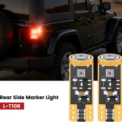 Fit for 2007-2009 Jeep Wrangler The Brightest LED Bulbs Upgrade