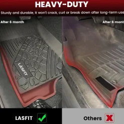 Fit for 2021-2025 Jeep Wrangler 4xe Floor Mats or Cargo Mat, Don't Fit Wrangler JL