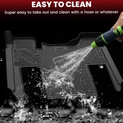 Fit for 2013-2026 Kenworth T680 Floor Mats, Fit Sleeper Cab & Without shifter Only, Not Fit Day Cab
