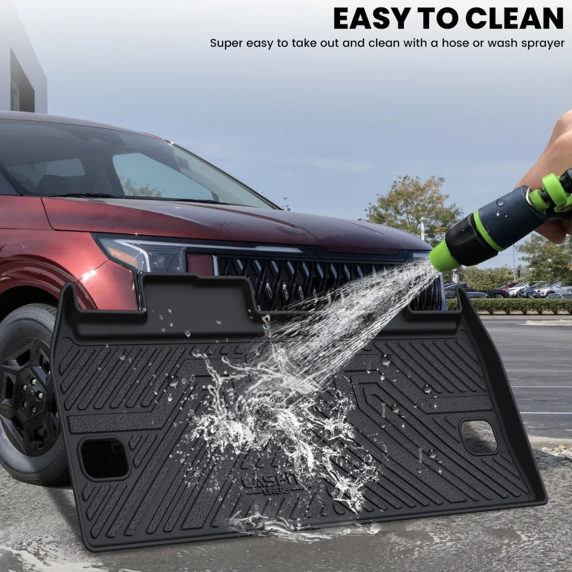 Fit for 2022-2026 Kia Carnival / Carnival Hybrid Floor Mats or Seatback & Cargo Mats