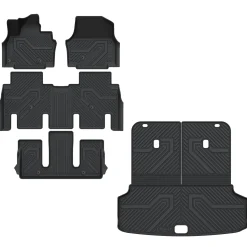 Fit for 2024-2026 Kia EV9 Floor Mats or 3rd Row Seatback & Cargo Mat