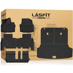 Fit for 2024-2026 Kia EV9 Floor Mats or 3rd Row Seatback & Cargo Mat