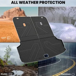 Fit for 2024-2026 Kia EV9 Floor Mats or 3rd Row Seatback & Cargo Mat