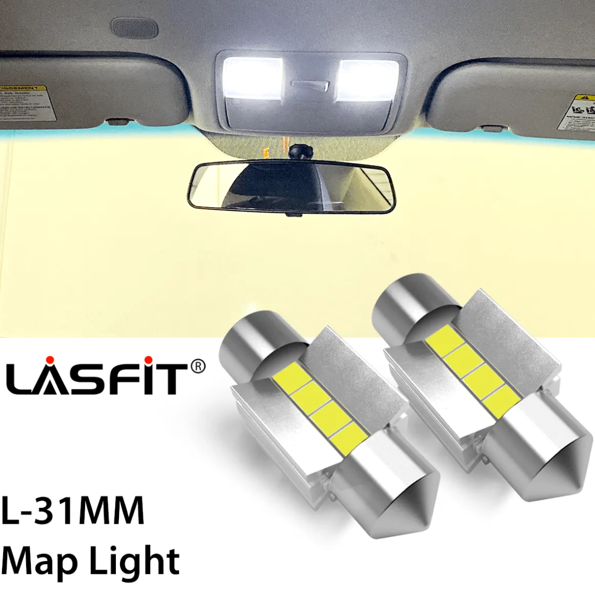 Fit for 2017-2018 Kia Forte H7 Custom LED Bulbs Exterior Interior Lights Plug and Play