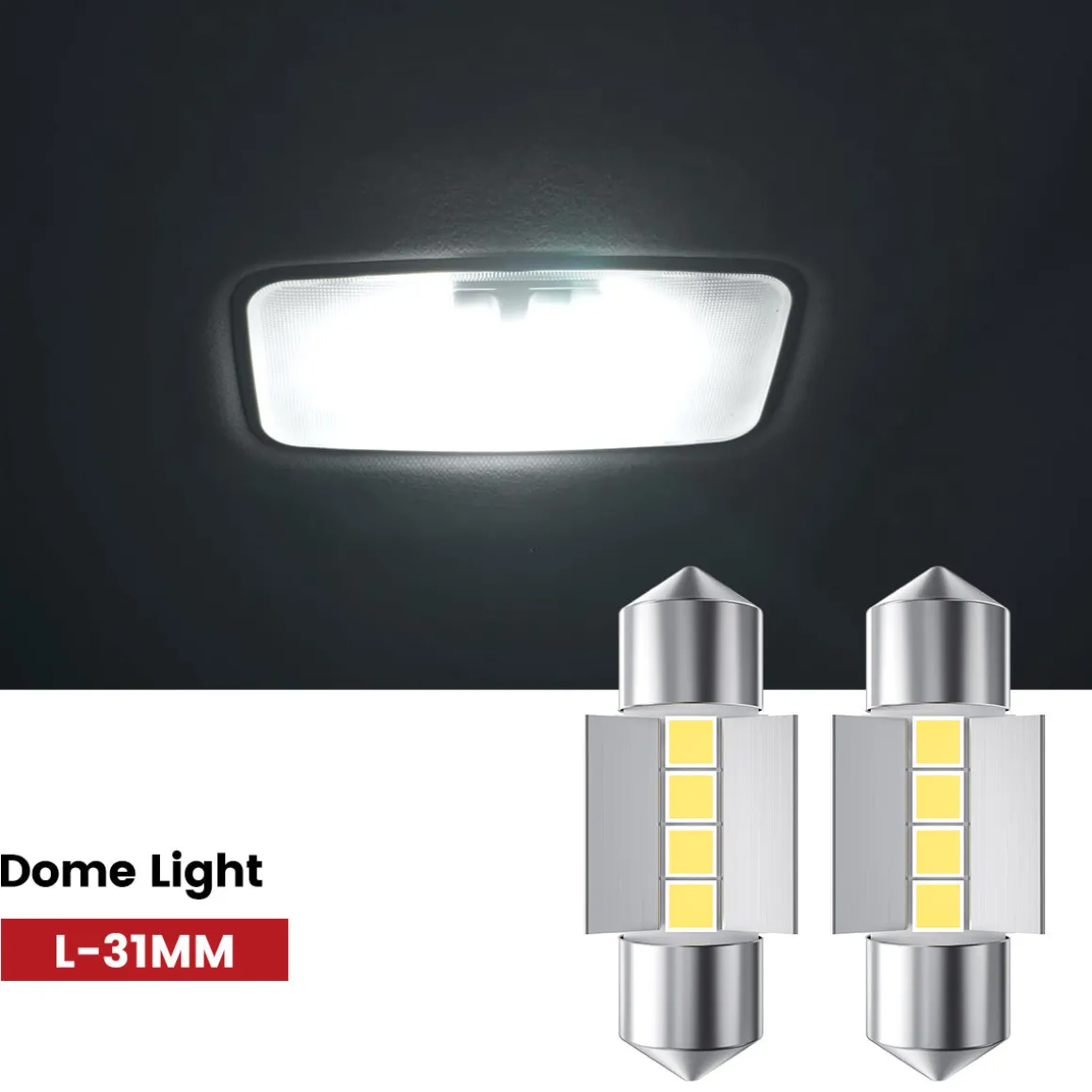 Fit for 2022-2024 Kia Forte The Brightest LED Bulbs Upgrade | Tested and Verified