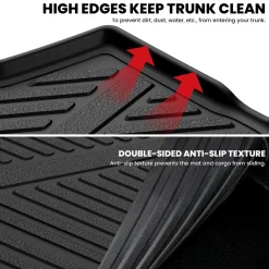 Fit for 2023-2026 Kia Niro EV / Hybrid Floor Mats or Cargo Mat, Not Fit PHEV or Without Optional Dual Level Cargo Board